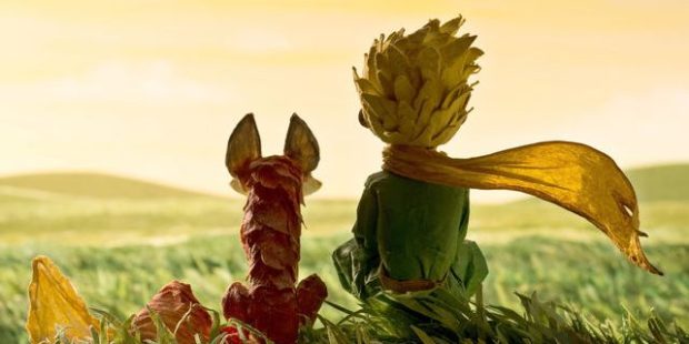Il piccolo principe e la volpe